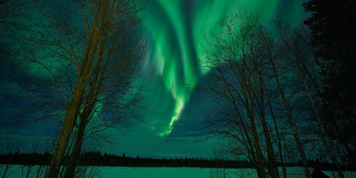 Aurora Borealis in the Swedish Lapland on TravelSquire