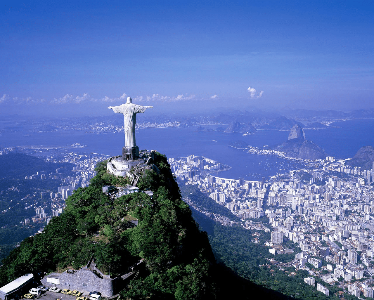 Christ the Redeemer Above Rio