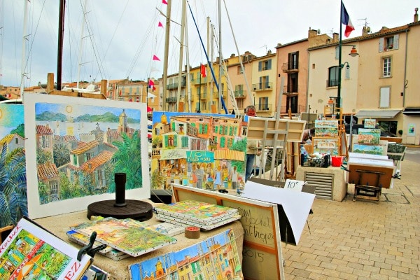 St-Tropez Harbor Front Welcome Photo by Cynthia Dial