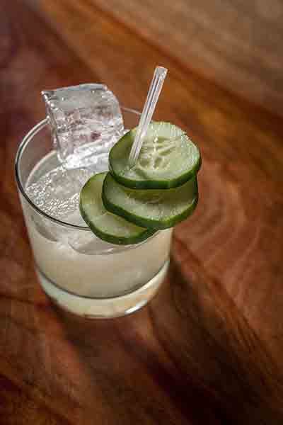 Cucumber Margarita Fro, the Roof at the Viceroy Hotel, New York, Central Park