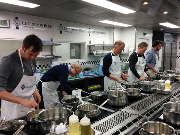 Le Cordon BleuFuture Chefs Preparing Dishes Le Cordon Bleu London