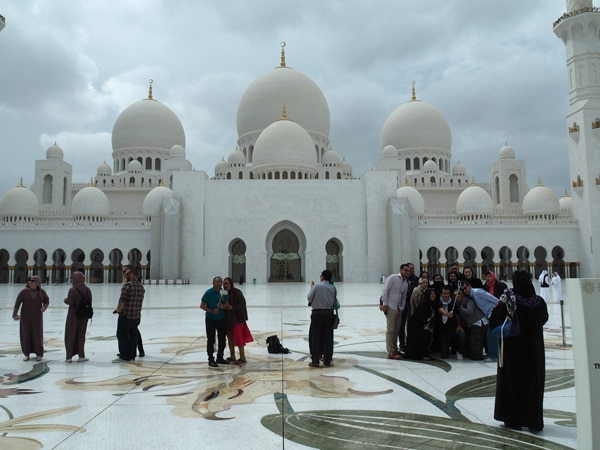 Grand Mosque Abu Dhabi Arab Emirates