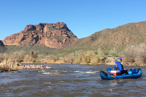kayak arizona river