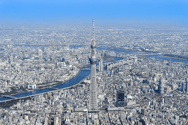 Day View of Tokyo Skytree TOKYO SKYTREE