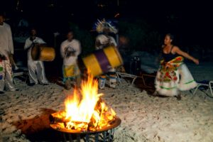 Junkanoo Beach Bonfire - adventures in Exuma Bahamas on TravelSquire