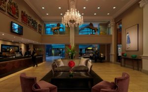 The lobby at Radisson Blu Edwardian Manchester