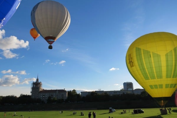 Lithuania hot air balloons TravelSquire