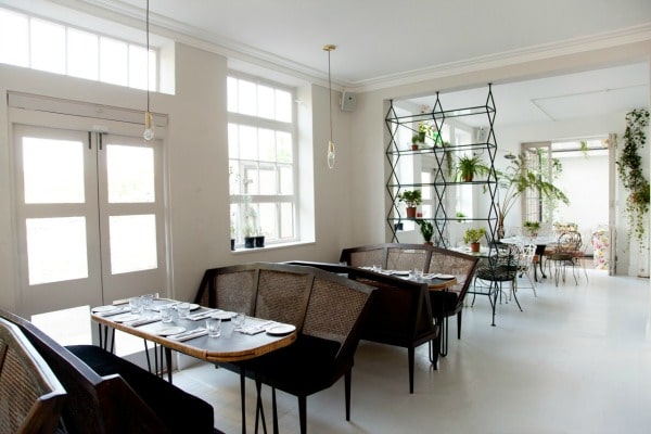The Cafe at the Bourne & Hollingsworth Buildings London on TravelSquire