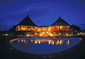 Sopa Lodge at Ngorongoro Crater on a safari in Tanzania