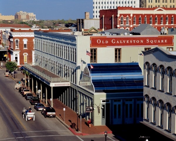 Old Galveston Square a coastal Texas town on TravelSquire