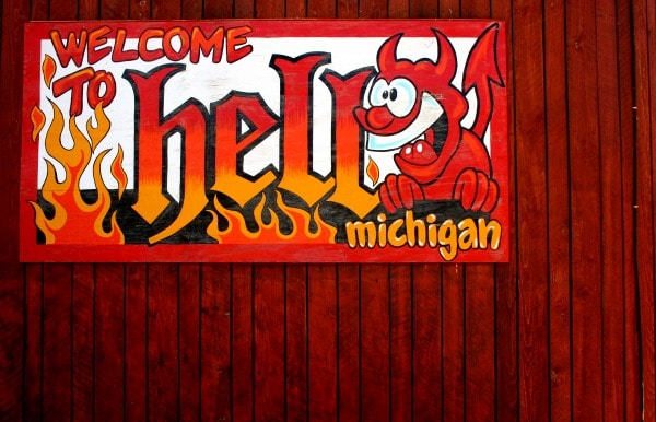 Hell Michigan, One of the Quirkiest Towns in the USA on TravelSquire