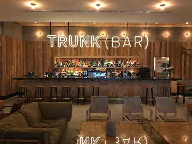 Trunk Hotel Lobby and Bar Tokyo Japan