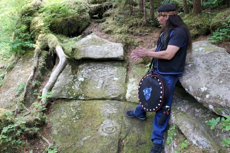 Petroglyp Tour at Tweedsmuir in British Columbia on TravelSquire