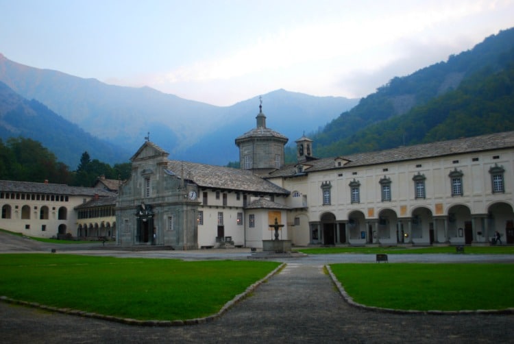 Santuario di Oropa in Italy's Piedmont Region on TravelSquire