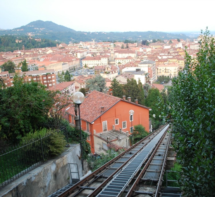 View of Biella in Italy's Piedmont Region on TravelSquire