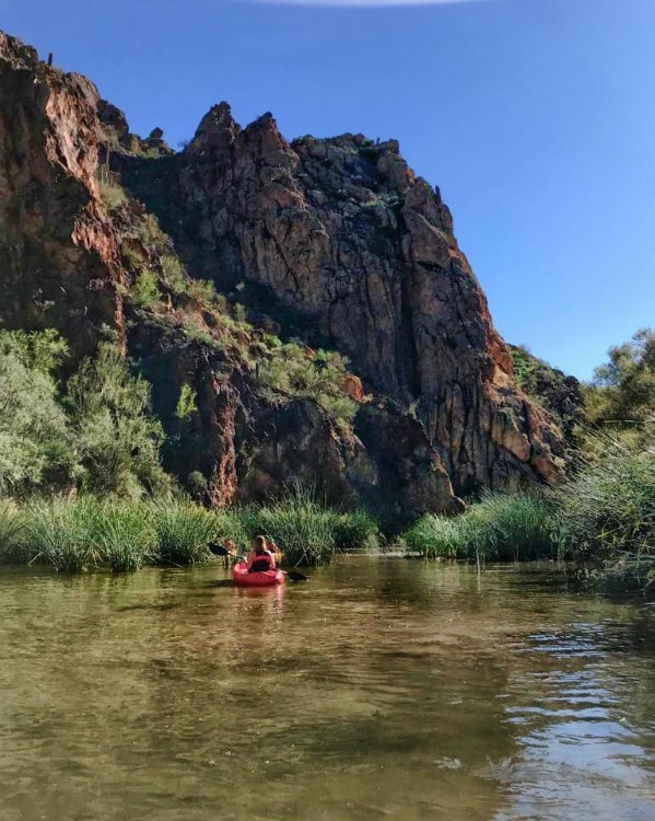 Kayaking as an Arizona Adventure on TravelSquire