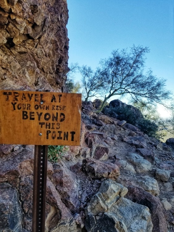 Risk Assessment on an Arizona adventure on TravelSquire