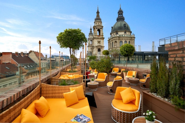 High Note Skybar at Aria Hotel Budapest on TravelSquire