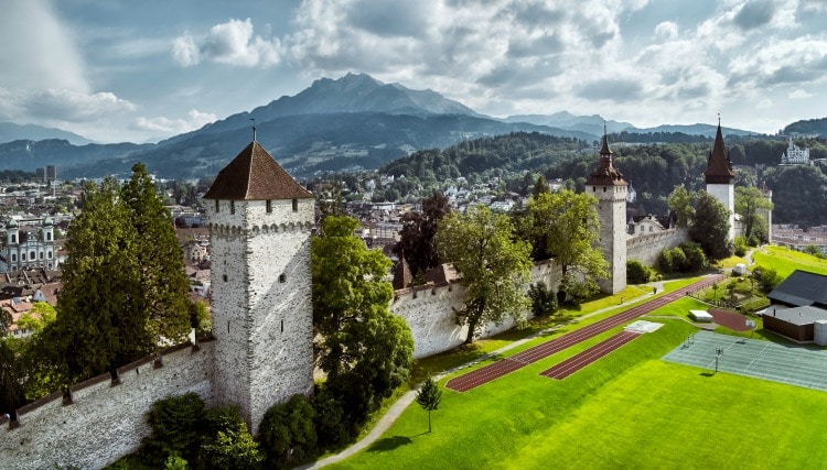 Musegg Wall is one of the highlights of Lucerne on TravelSquire