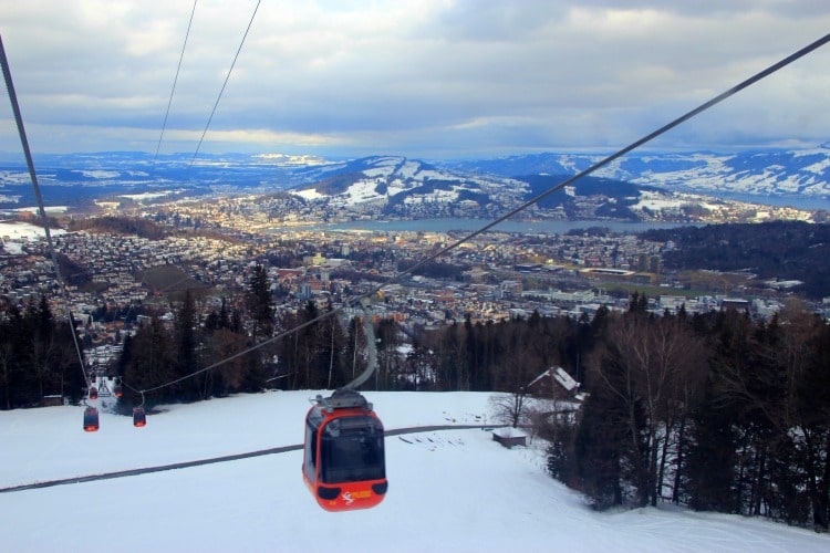 Cable car to Mount Pilatus, one of the highlights of Lucerne on TravelSquire