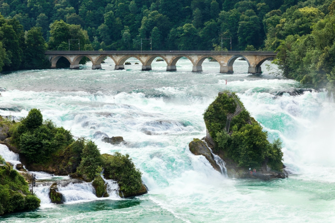 Europe's Largest Waterfall: Switzerland's Rhine Falls ...