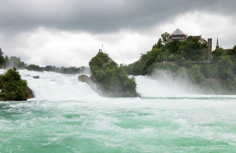 Rhine Falls: largest of the waterfalls in Europe on TravelSquire