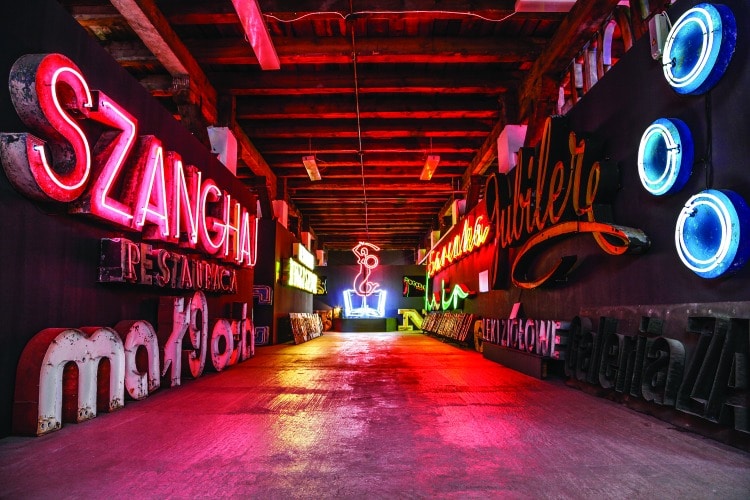 David S. Hill of Warsaw's Neon Museum on TravelSquire