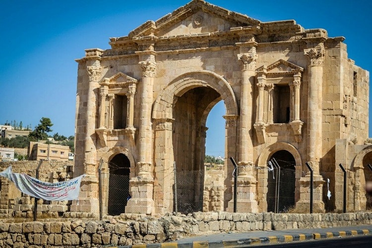 Arch of Hadrian in Petra