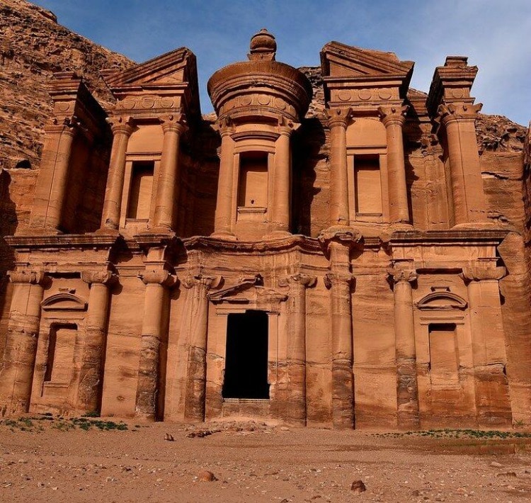 Monastery in Petra on TravelSquire