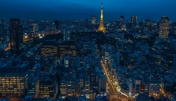 Tokyo in the top destinations for 2020 on TravelSquire