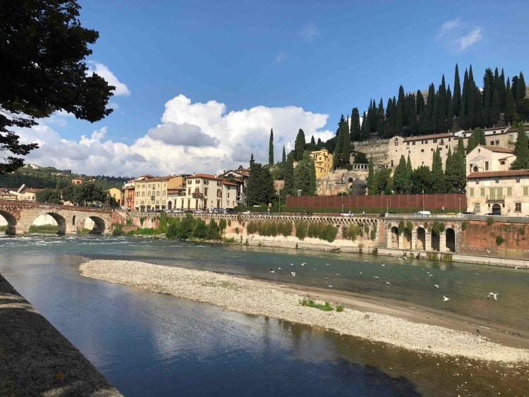 Adige River among the Verona highlights on TravelSquire