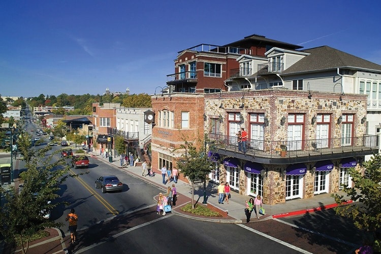 Dickson Street in Fayetteville a top destinations for 2020 on TravelSquire