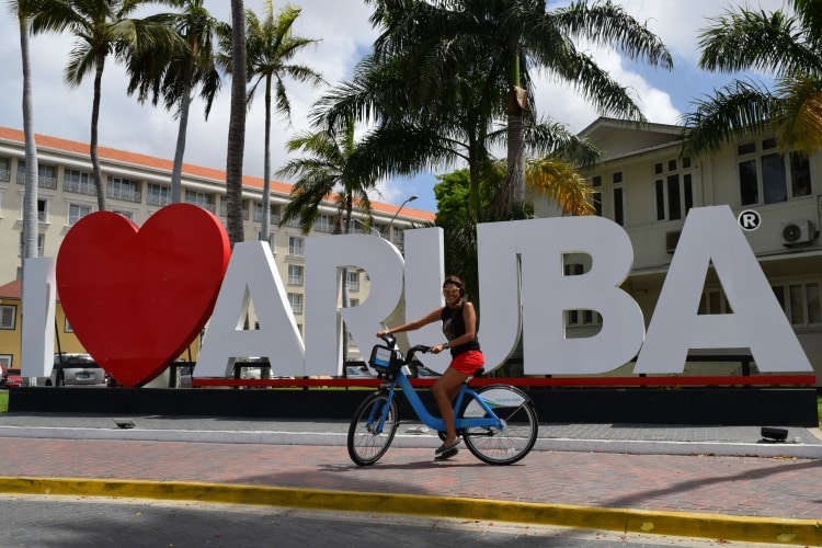 Green Bike share is an Aruba highlights on TravelSquire