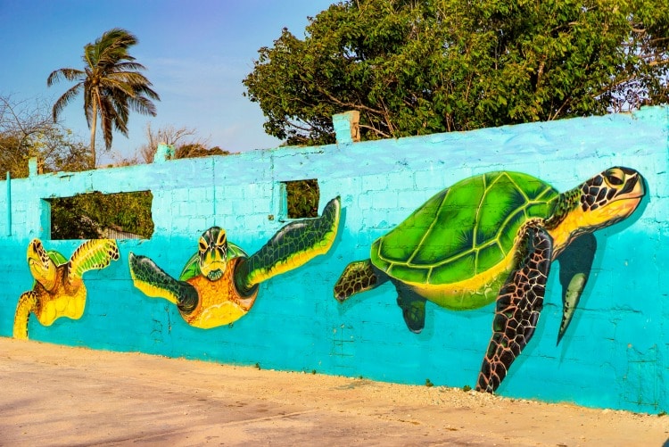 St. Nicolas Mural is among the Aruba highlights on TravelSquire