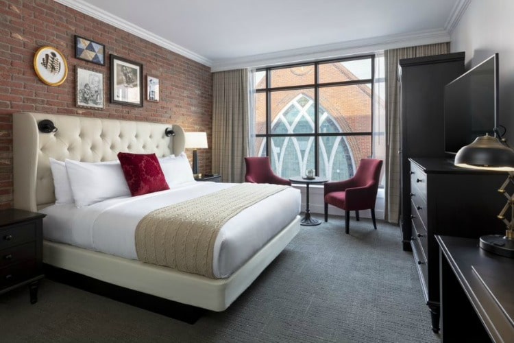 Guest Room at The Foundry Hotel on TravelSquire