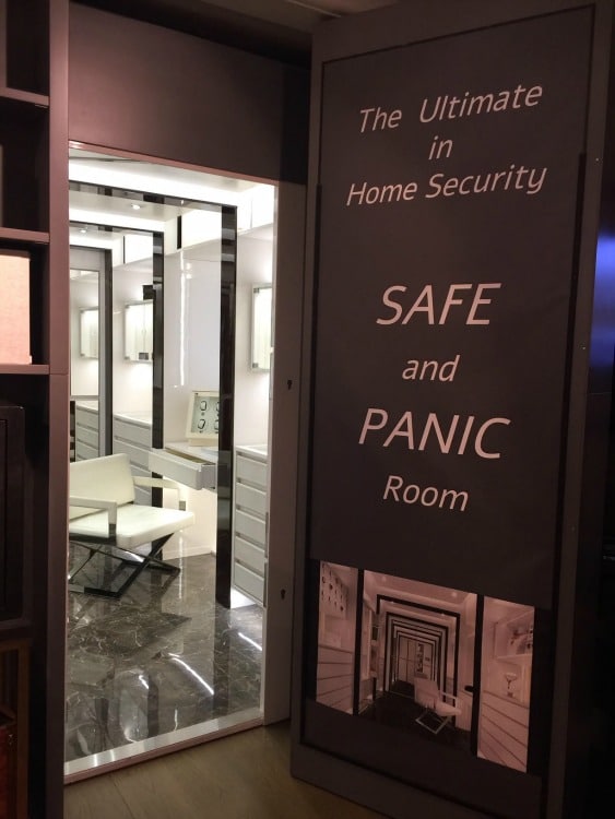 Safe and Panic Room found while Shopping at Harrods on TravelSquire