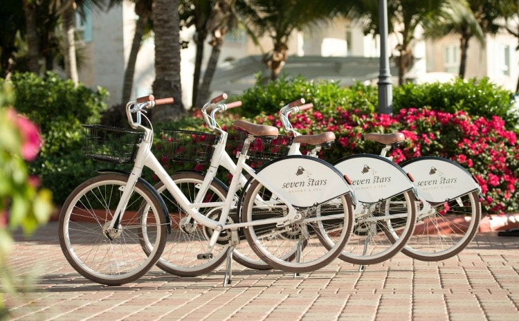 Bikes at Seven Stars Resort on TravelSquire
