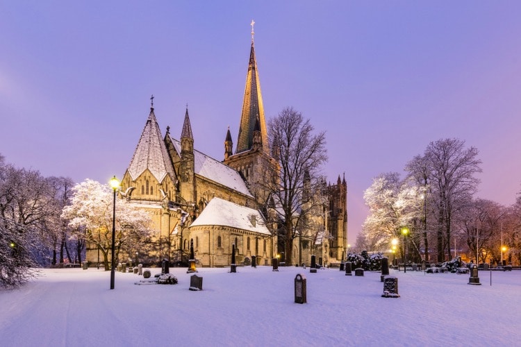Nidaros Cathedral in Trondheim on TravelSquire
