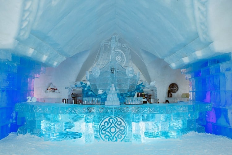 Quebec Ice Hotel on TravelSquire