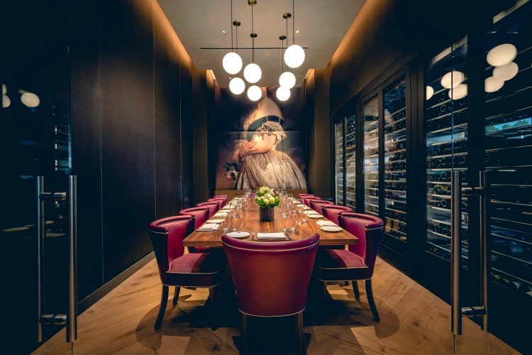 Private dining room at Queensyard on TravelSquire