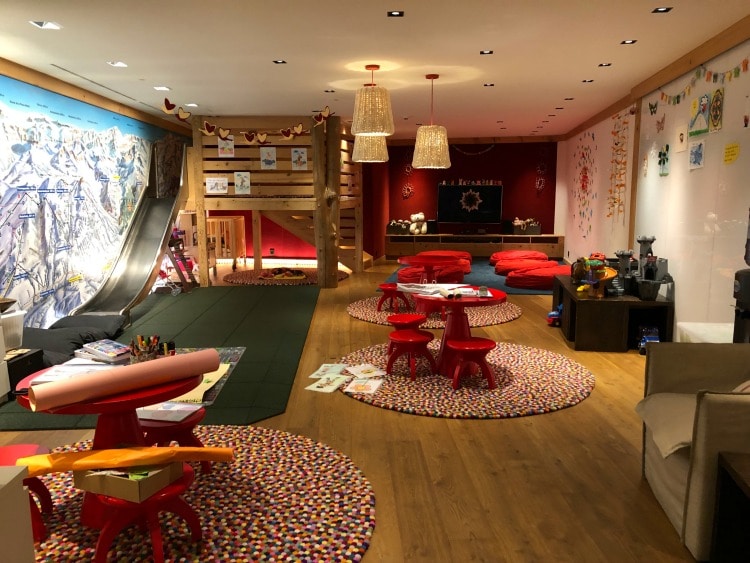 Children's Playroom at The Alpina Gstaad on TravelSquire