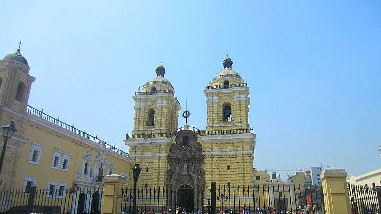 San Francisco Cathedral is among the cultural highlights of Lima on TravelSquire