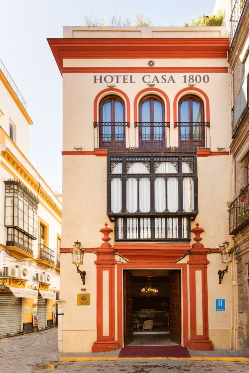 Casa 1800, A Luxury boutique hotel in Seville, Spain on TravelSquire