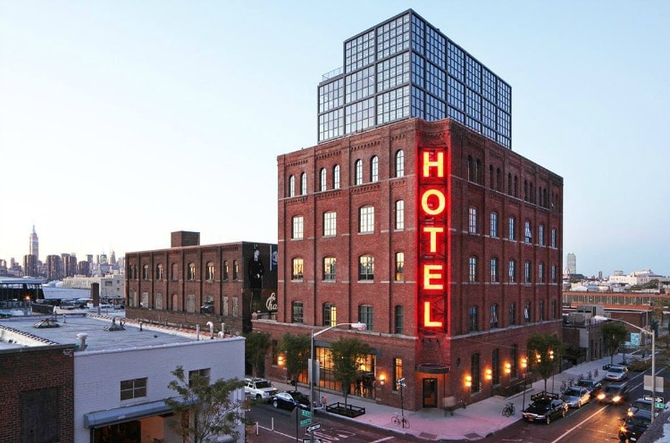 Wythe Hotel in Brooklyn on TravelSquire