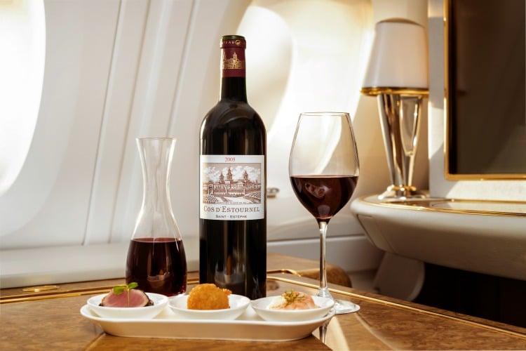 Emirates wine on TravelSquire