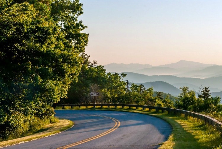 Blue Ridge Parkway road trip on TravelSquire