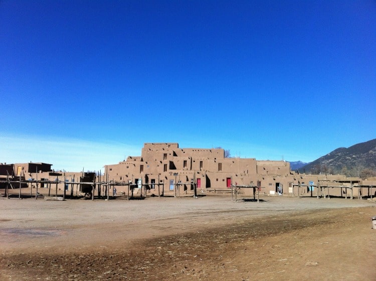Taos Pueblo is a sight to check out on road trips