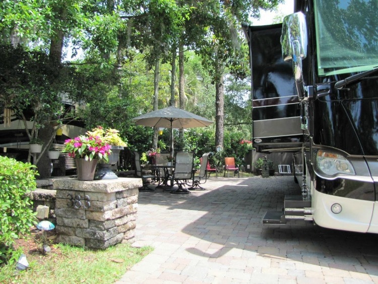 Luxury camping at Hilton Head Motorcoach RV on TravelSquire