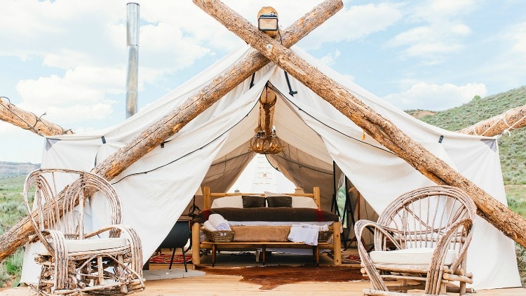 Luxury camping at Collective Vail on TravelSquire