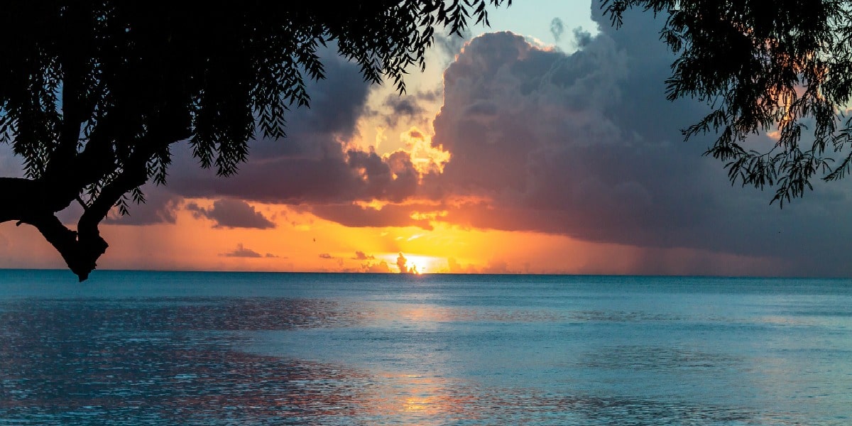 Barbados Sunset in the Caribbean on TravelSquire